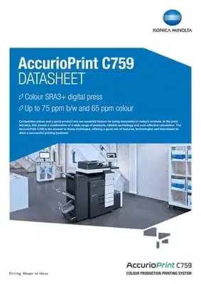 AccurioPrint C759