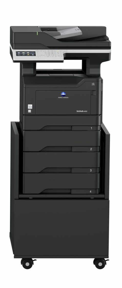 bizhub 4422 studio picture 3xPF-P16 Cabinet front